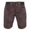 Trachten Authentic Lederhosen Chocolate Brown 