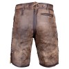 Bavarian Short German Lederhosen Dark Brown