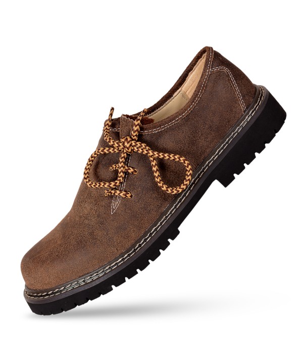 German Lederhosen Shoes Brown