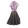 German Traditional Dirndl Dress Purple