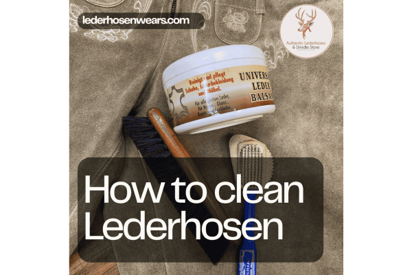 How do you Clean Lederhosen: Care Tips and Tricks to Keep Them in Great Look.