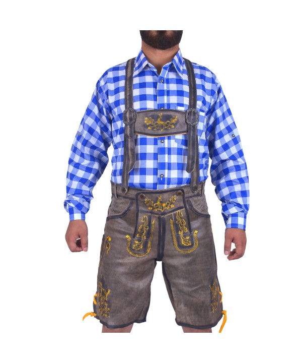 Mens Authentic German Lederhosen For Sale - Lederhosen Wears