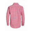 Shirt Small Checkered Dark Red