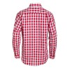 Bavarian Checkered Shirt Dark Red
