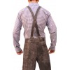 Plattler German Lederhosen Charcoal Black