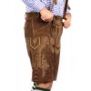 Herren Bavarian German Lederhosen Brown