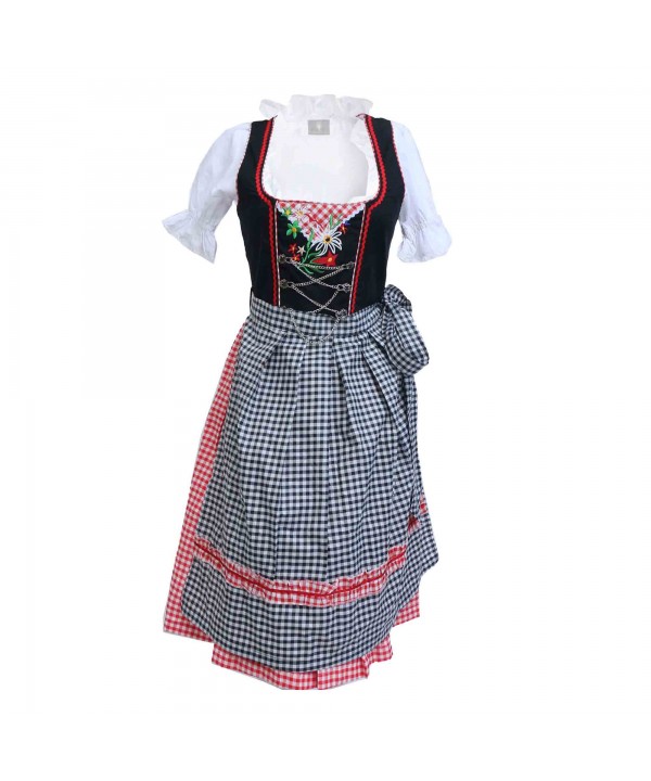 Vintage Dirndl Elsa Cherry Black