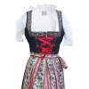 Maxi German Dirndl Long Cherry Black