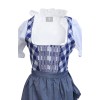 Wensky Midi Denim Dirndl Blue Check