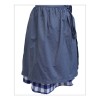 Wensky Midi Denim Dirndl Blue Check