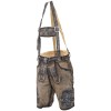 Bavarian Short Lederhosen Real Shaded Brown