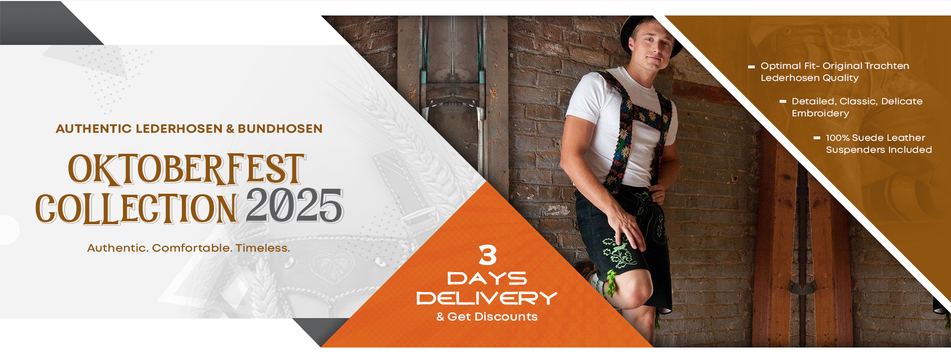 Oktoberfest Collection 2021 Lederhosen