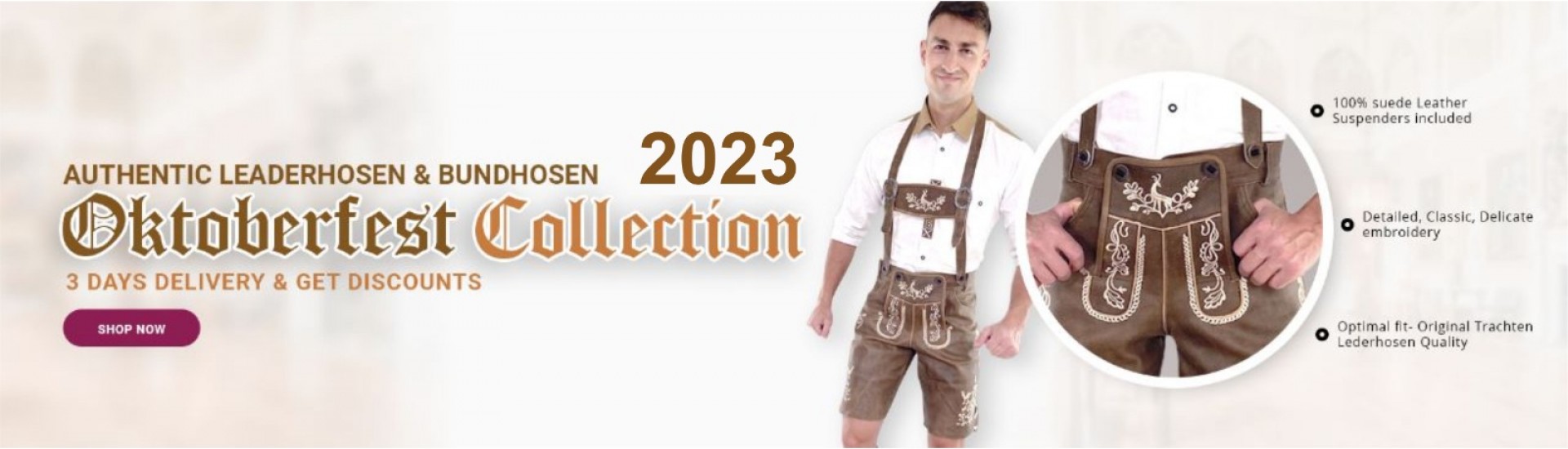 Oktoberfest Collection 2021 Lederhosen